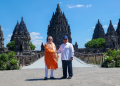 PM visits the UNESCO World Heritage Prambanan Temple Complex