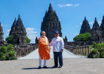 PM visits the UNESCO World Heritage Prambanan Temple Complex