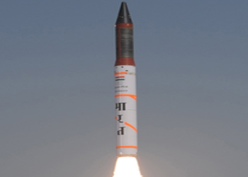 India Successfully Test-Fired Medium-Range Ballistic Missile Agni-4 From Integrated Test Range At Chandipur In Odisha
