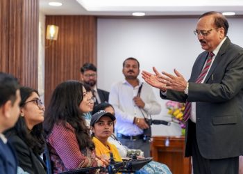 CJI interacts with Persons with Disabilities at Supreme Court premises