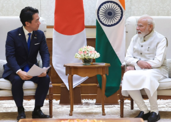 Japan Defence Minister Shinjiro Koizumi Calls On Prime Minister Modi