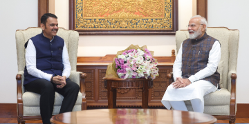 Chief Minister of Maharashtra meets the Prime Minister