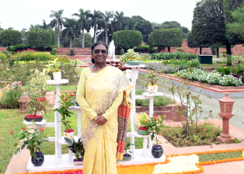 President graces the opening of Amrit Udyan Summer Annuals Edition, 2026