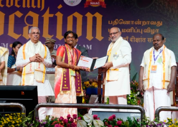 Vice President C. P. Radhakrishnan graces 11th Convocation of Central University of Tamil Nadu, Thiruvarur