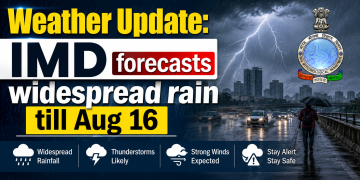 Weather Update: IMD forecasts widespread rain till Aug 16