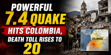 Powerful 7.4 quake hits Colombia, death toll rises to 20