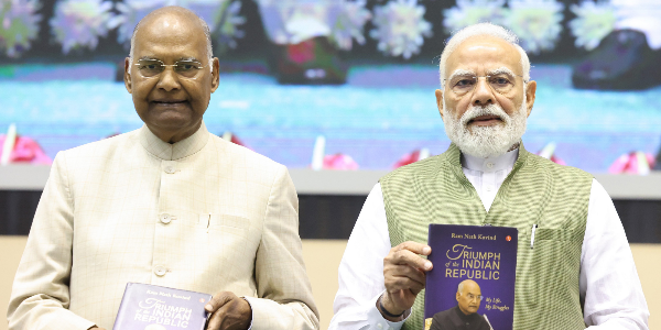 PM Modi releases Autobiography of Former President Ram Nath Kovind