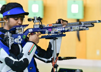 India win shooting silver in women’s 10m air rifle event