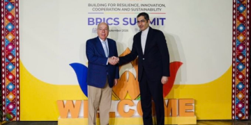 BRICS Summit: Brazilian Foreign Minister Vieira Arrives in Delhi
