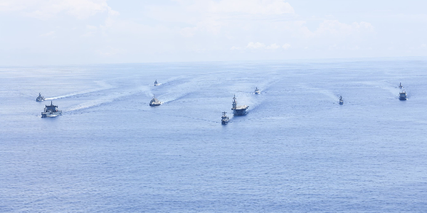 INS Sahyadri, Kulish conclude ADMM-Plus maritime drills