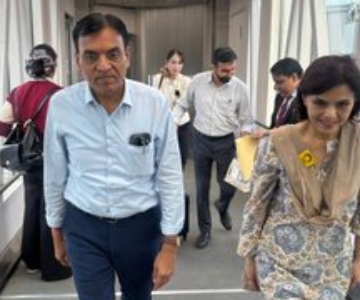 India’s Sports Minister arrives in Tokyo for Asian Games