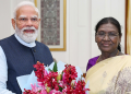 President Murmu extends birthday greetings to PM Modi