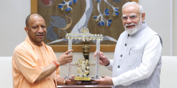Chief Minister of Uttar Pradesh meets Prime Minister