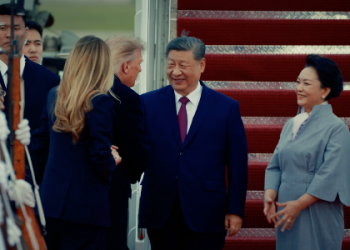 Trump welcomes Xi Jinping for three-day US State visit