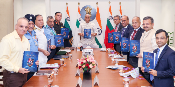 Rajnath Singh Unveils RAKSHA Defence Diplomacy Document