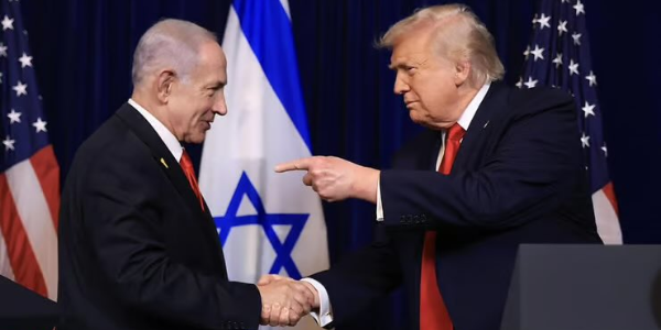 Netanyahu Touts Trump Backing Ahead of Israel Polls