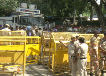 Delhi tightens security ahead of protest