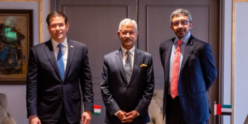 EAM Jaishankar Holds Trilateral Meet with UAE, US Officials in Mumbai