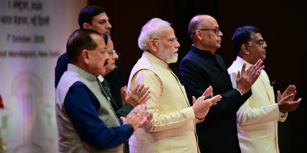 PM Modi attends UPSC centenary celebrations in New Delhi