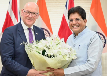 Piyush Goyal holds trade talks with Scotland, Chile